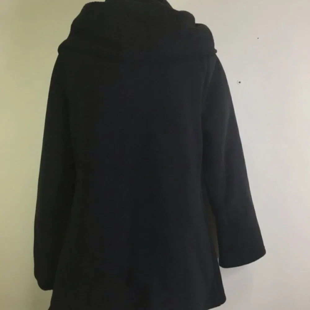 NWOT Liz Claiborne NY Fleece Jacket Toggle Closure | Size M